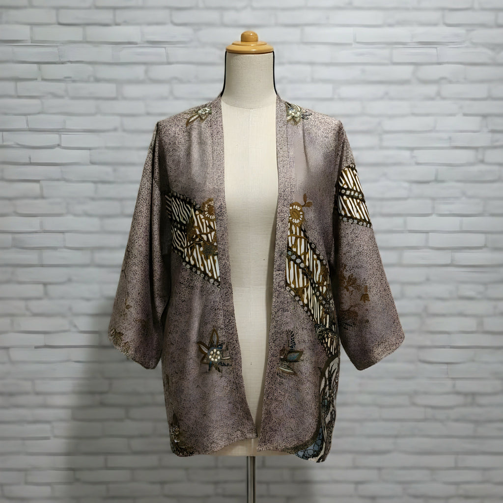 Bloom Veil | Batik Kimono Outerwear