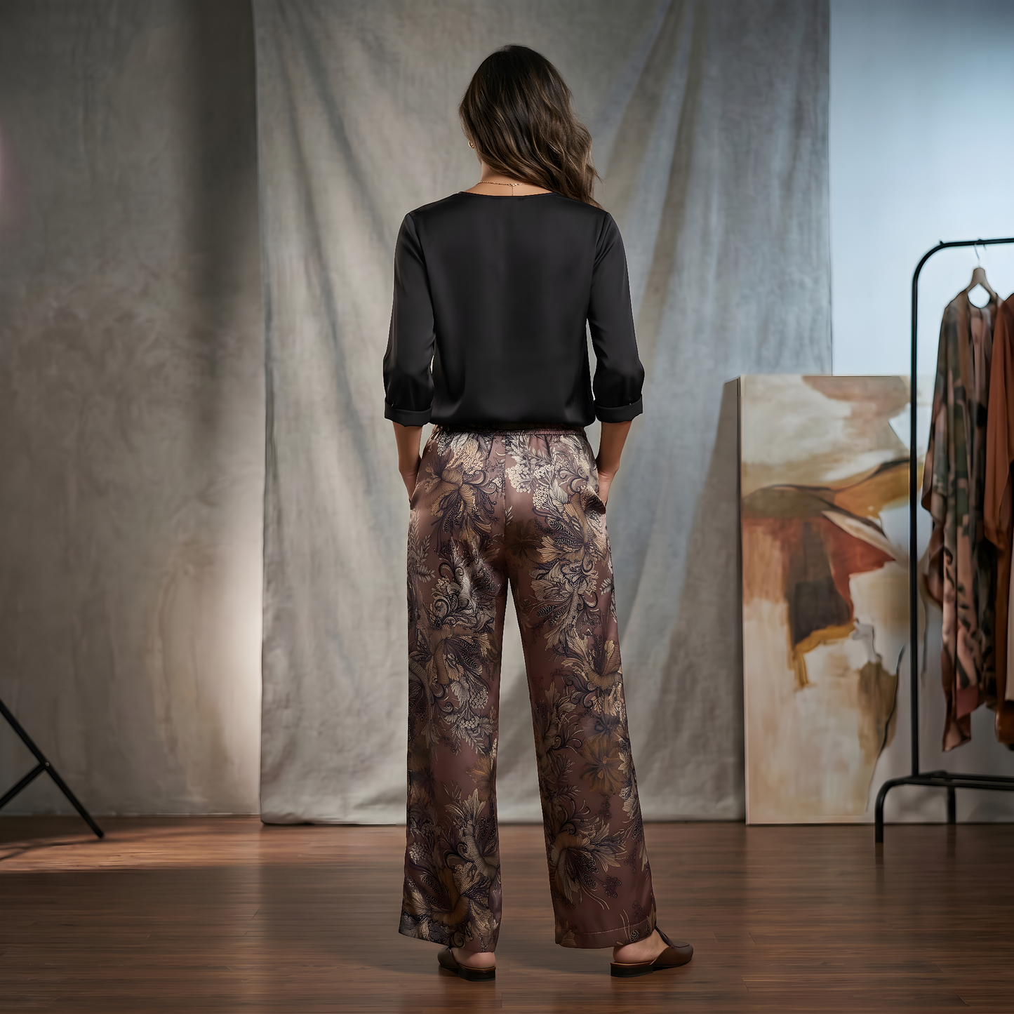 Rose Bloom | Botanical Escape (Trousers)