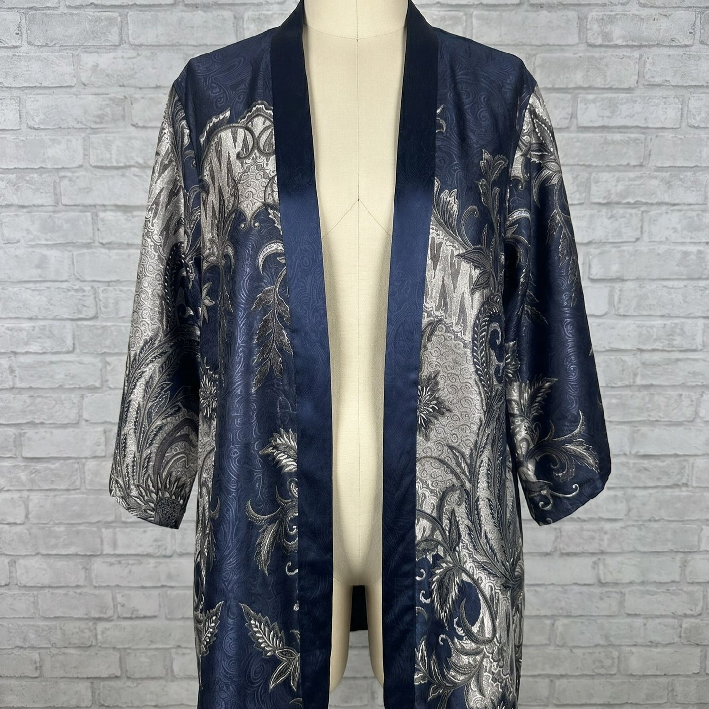 Sultanate Blue | Batik Kimono Outerwear