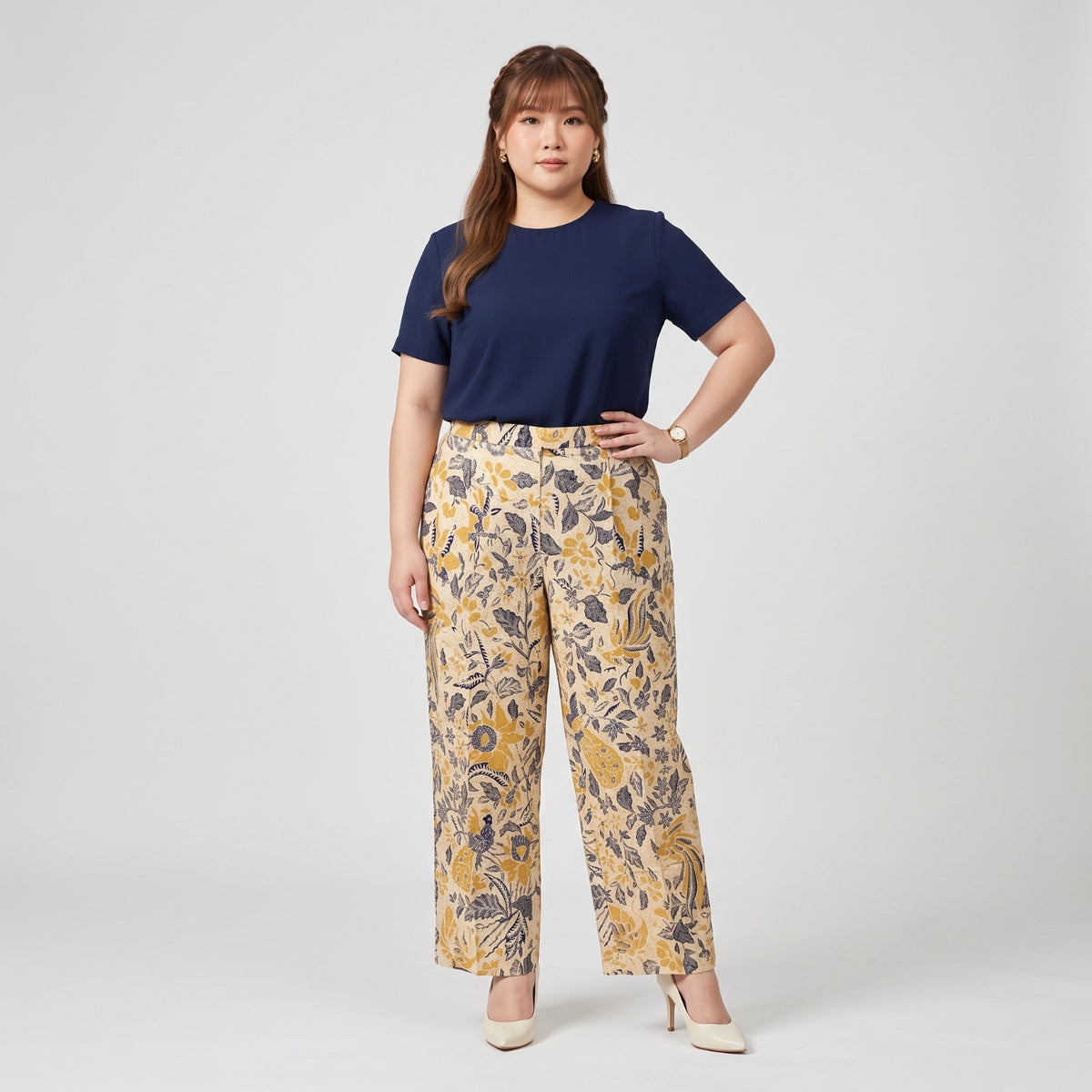 Marigold Tide | Botanical Escape (Trousers)