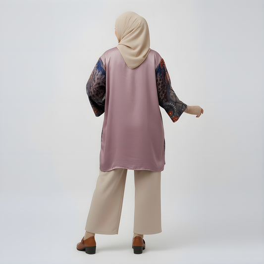 Lilac Leila | Batik Kimono Outerwear
