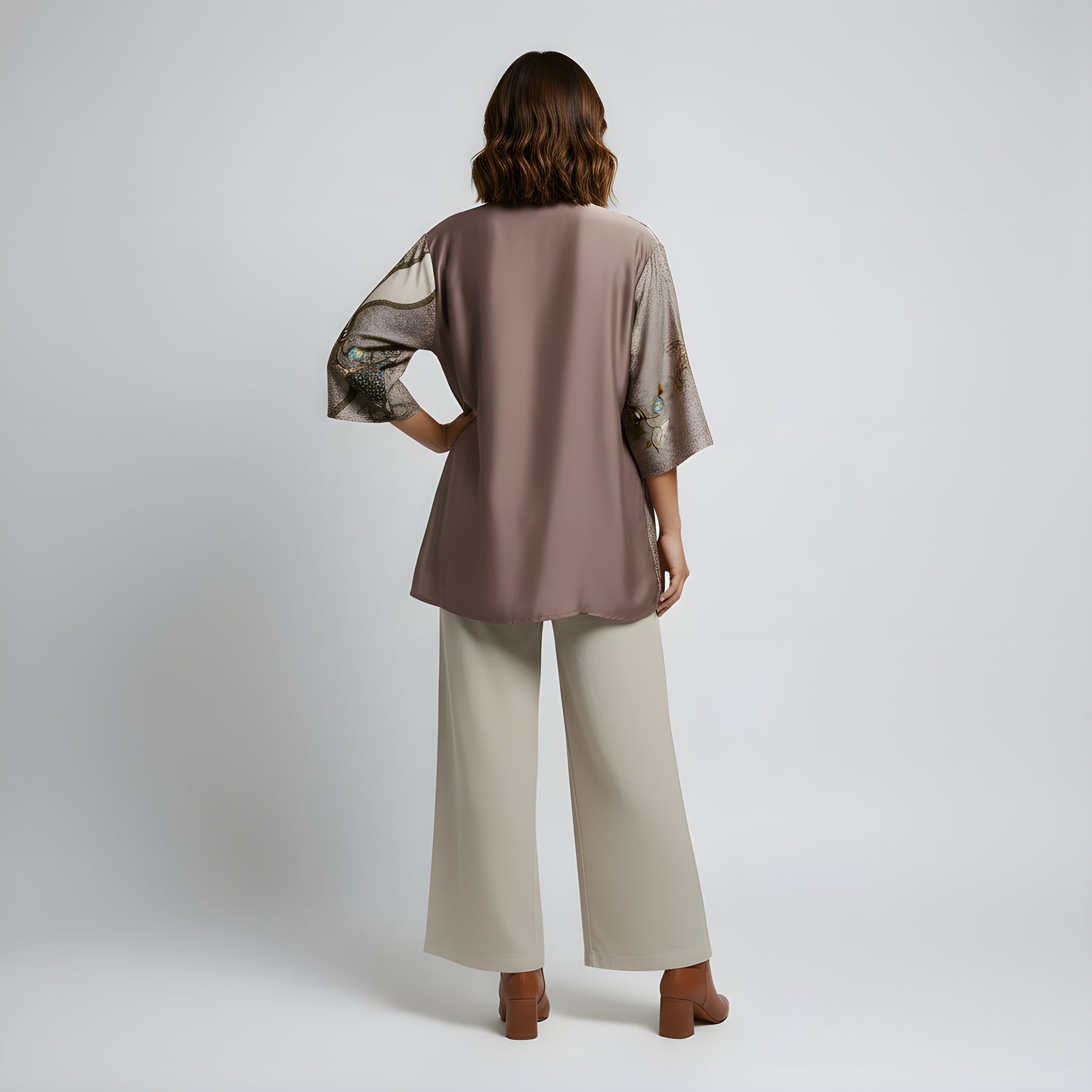 Bloom Veil | Batik Kimono Outerwear