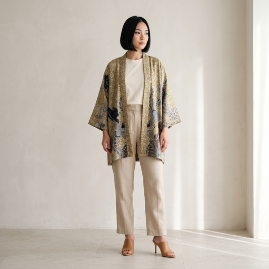 Bumi Flora | Batik Kimono Outerwear