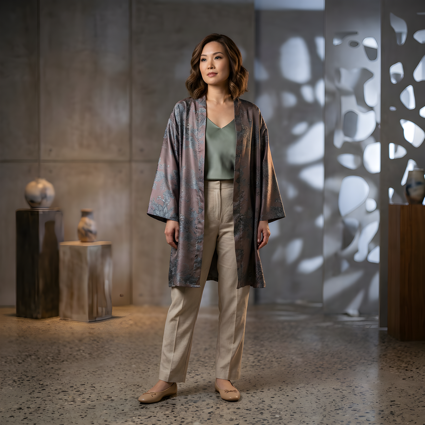 Pearl River | Floral Kimono Outerwear
