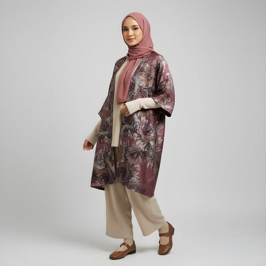 Rose Bloom | Floral Kimono Outerwear