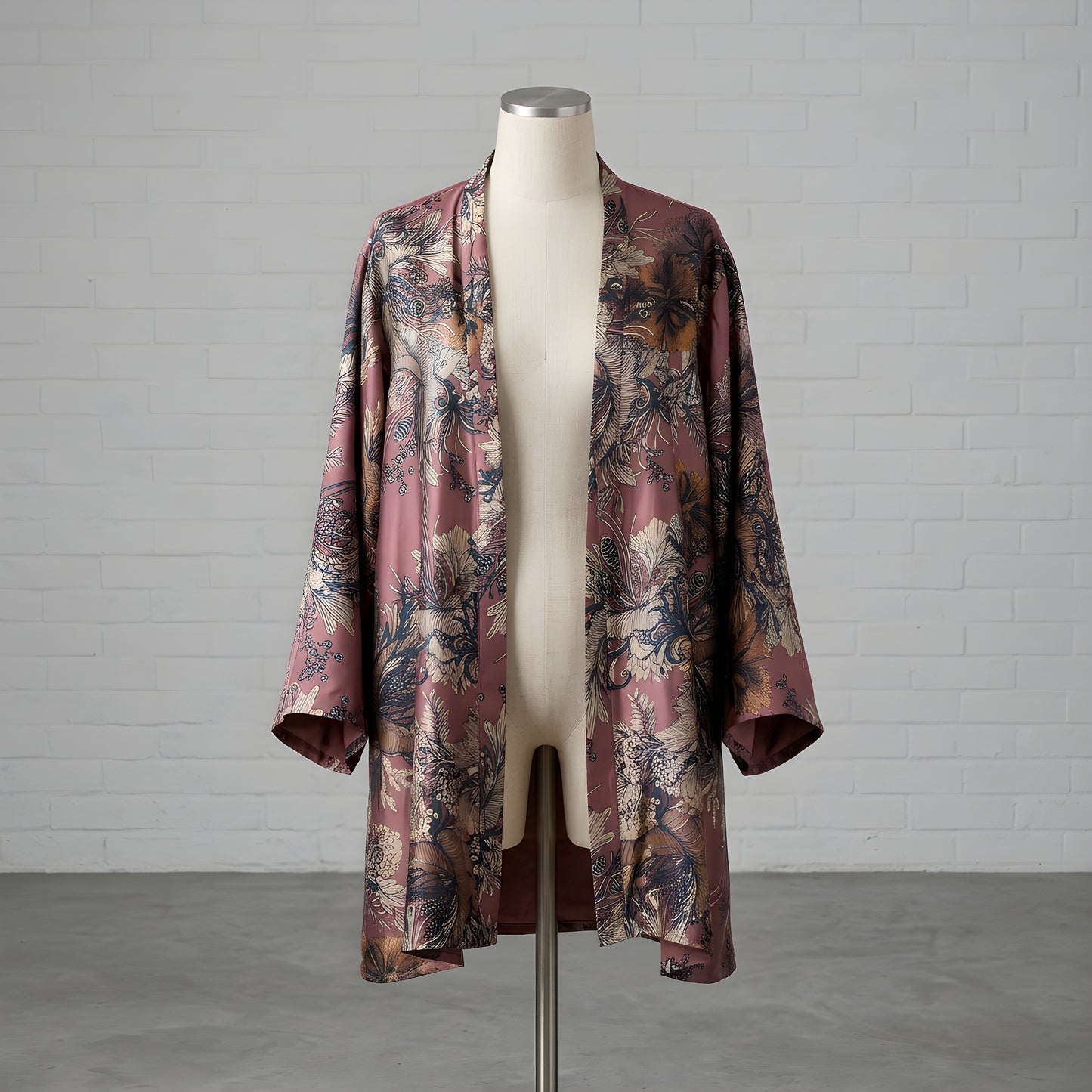Rose Bloom | Floral Kimono Outerwear