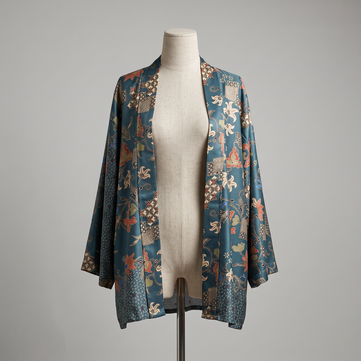 Biru Flora | The Batik Haori Project