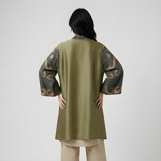 Olivia Moss | Batik Kimono Outerwear
