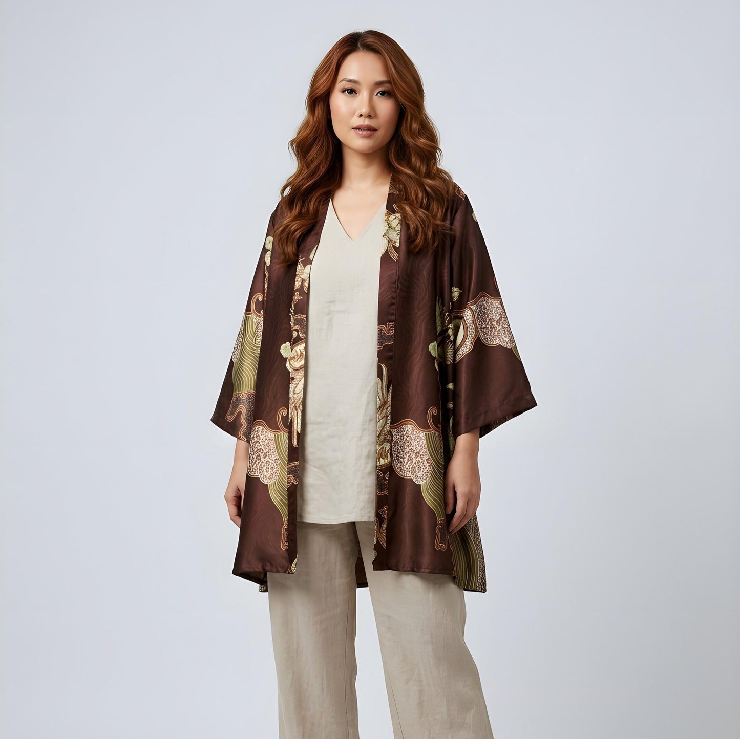 Umber Eva | Batik Kimono Outerwear