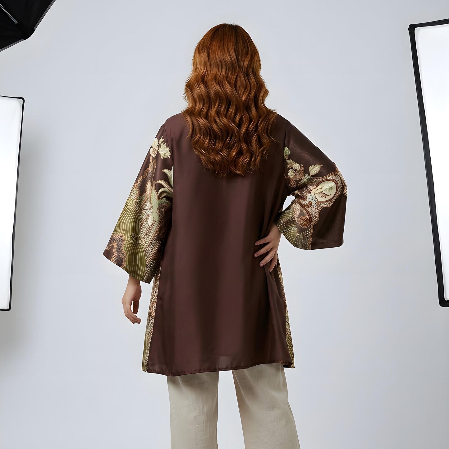 Umber Eva | Batik Kimono Outerwear